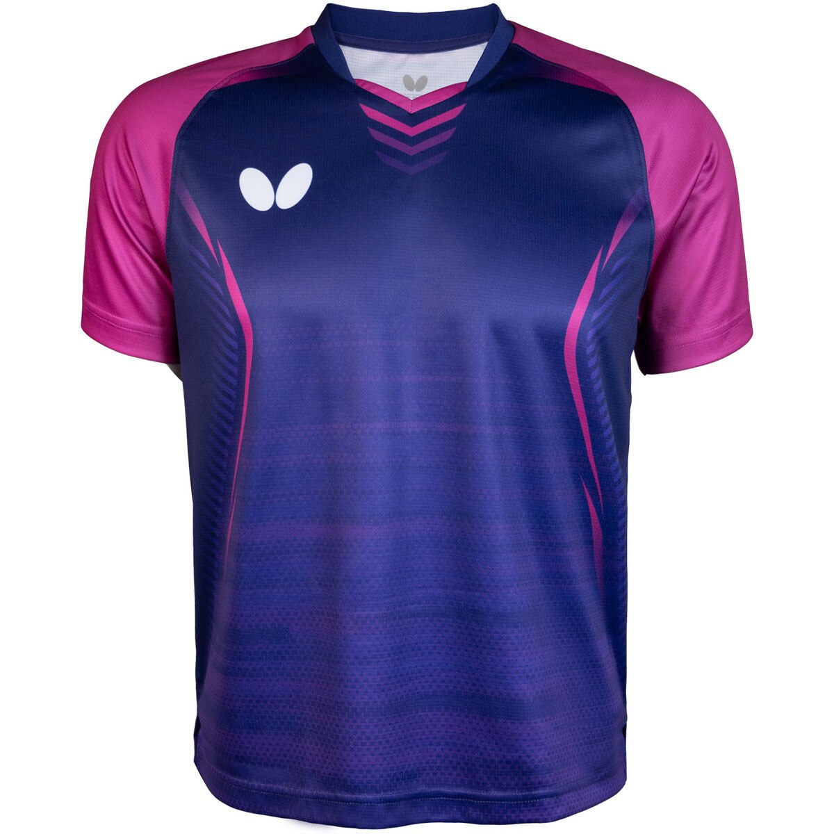 Butterfly Playce Shirt - Rose Front